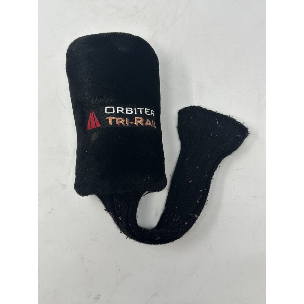 Orbiter Tri-Rail Fuzzy Black Fairway Wood Head Cover, Used - FREE SHIP